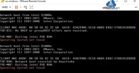 error when booting a cloned machine vmware|vmware clone not working.